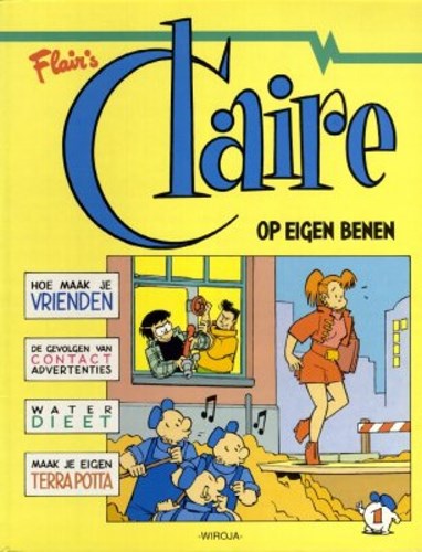 Claire 1 - Op eigen benen, Hardcover (Divo)