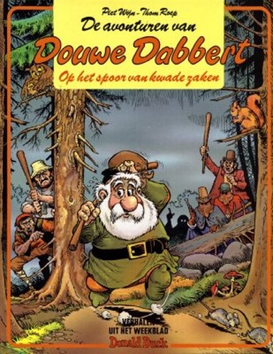 Douwe Dabbert 14 - Op het spoor van kwade zaken, Softcover, Eerste druk (1986), Douwe Dabbert - Oberon SC (Oberon)