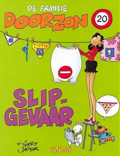 Familie Doorzon, de 20 - Slipgevaar, Softcover, Eerste druk (1996) (Big Balloon)