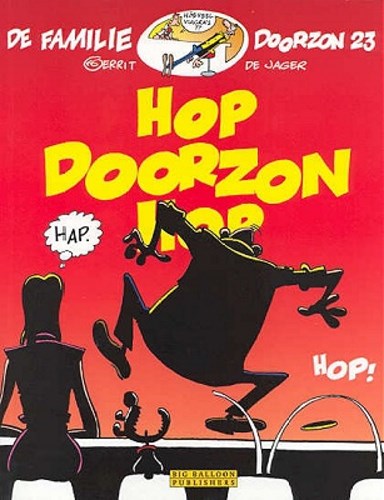 Familie Doorzon, de 23 - Hop Doorzon hop, Softcover, Eerste druk (1998) (Big Balloon)