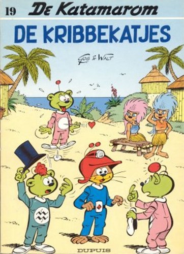 Katamarom, de 19 - De Kribbekatjes, Softcover, Eerste druk (1989) (Dupuis)