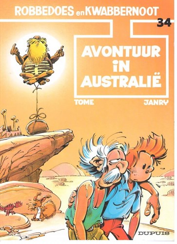 Robbedoes en Kwabbernoot 34 - Avontuur in Australie, Softcover (Dupuis)