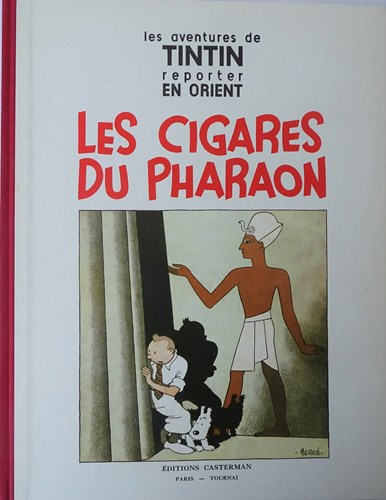 Kuifje - Anderstalig/Dialect   - Les cigares du Pharaon, Hardcover (Casterman)