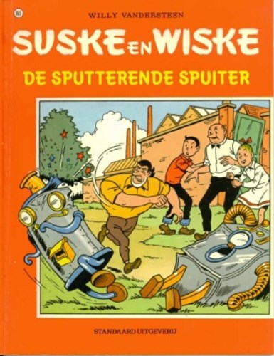 Suske en Wiske 165 - De sputterende spuiter, Softcover, Vierkleurenreeks - Softcover (Standaard Uitgeverij)