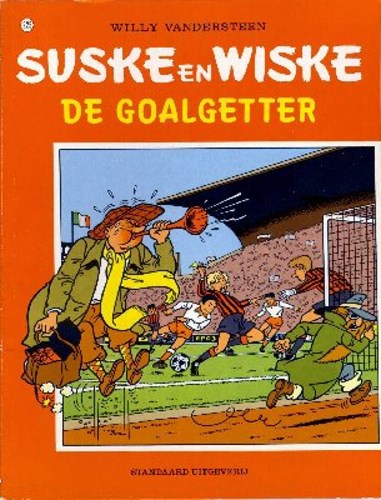 Suske en Wiske 225 - De goalgetter, Softcover, Eerste druk (1990), Vierkleurenreeks - Softcover (Standaard Uitgeverij)
