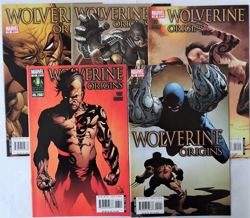 Wolverine - Origins  - Swift and Terrible deel 1-5 compleet, Softcover (Marvel)