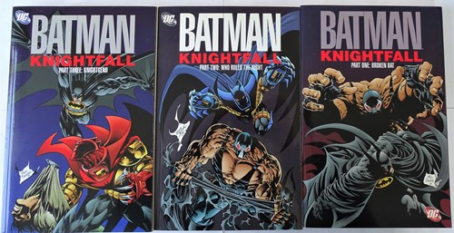 Batman (1940-2011)  - Knightfall deel 1-3 compleet, Softcover (DC Comics)