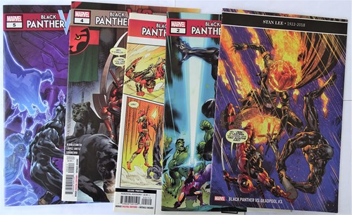 Black Panther vs. Deadpool  - Deel 1-5 compleet, Issue (Marvel)