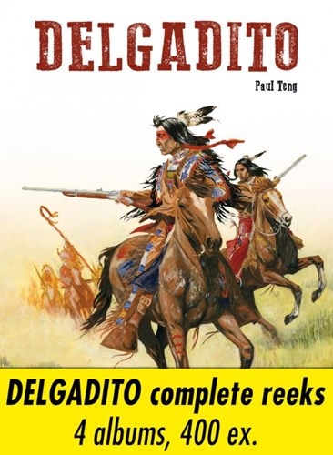 Delgadito 1-4 - Delgadito - Complete reeks, Hardcover+prent (BD Must)