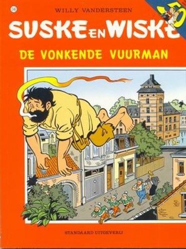 Suske en Wiske 246 - De vonkende vuurman, Softcover, Eerste druk (1995), Vierkleurenreeks - Softcover (Standaard Uitgeverij)