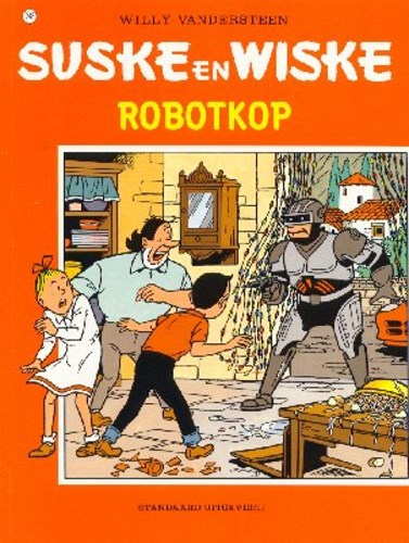 Suske en Wiske 248 - Robotkop, Softcover, Eerste druk (1996), Vierkleurenreeks - Softcover (Standaard Uitgeverij)