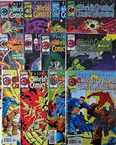 Fantastic Four - World's Greatest Comics Magazine  - The world's greatest comics magazine, deel 1-12 compleet, Softcover (Marvel)