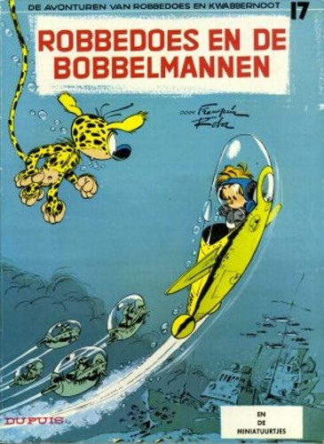 Robbedoes en Kwabbernoot 17 - Robbedoes en de Bobbelmannen, Softcover (Dupuis)