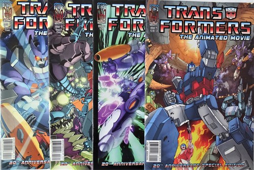 Transformers  - The animated movie deel 1-4 compleet, Softcover (IDW Publishing)