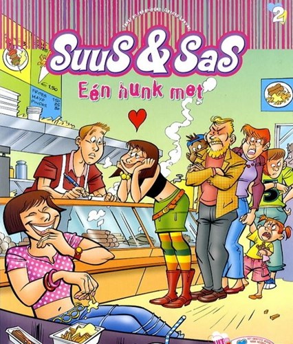 Suus & Sas 2 - Eén hunk met, Softcover (Sanoma)