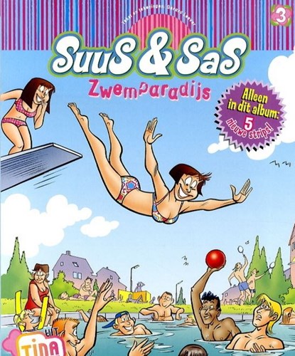Suus & Sas 3 - Zwemparadijs, Softcover (Sanoma)
