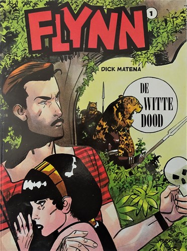 Flynn 1 - De witte dood, Softcover, Eerste druk (1993) (Arboris)