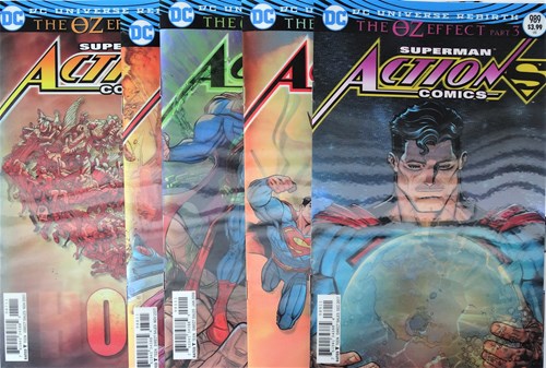 Superman - Action Comics - Rebirth  - The Oz effect part 1-5 complete, Softcover (DC Comics)