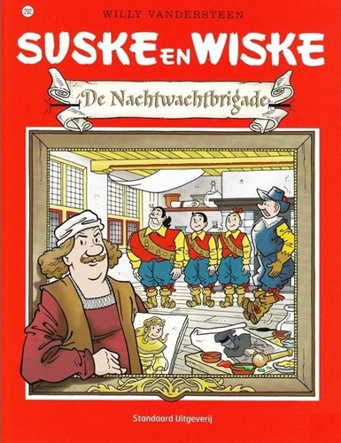 Suske en Wiske 292 - De nachtwachtbrigade, Softcover, Eerste druk (2006), Vierkleurenreeks - Softcover (Standaard Uitgeverij)
