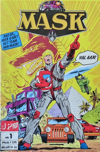 Mask - Juniorpress 1 - Val aan, Softcover (Juniorpress)