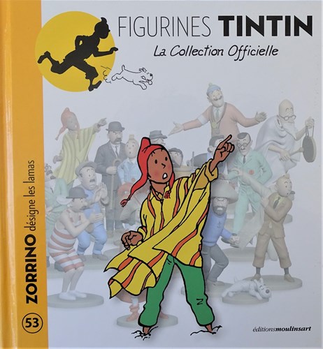 Figurines Tintin 53 - Zorrino désigne les lamas, Hardcover (Moulinsart)