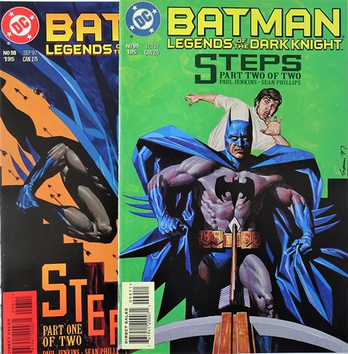 Batman - Legends of the Dark Knight  - Steps - deel 1 en 2 compleet, Softcover (DC Comics)