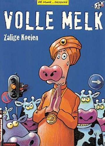 Volle melk 1 - Zalige koeien, Softcover, Eerste druk (2001) (Lombard)