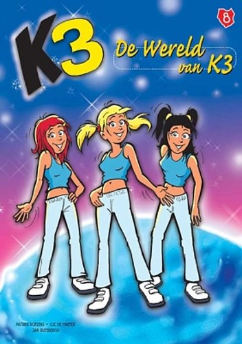 K3 8 - De wereld van K3, Softcover, Eerste druk (2003) (Ballon)