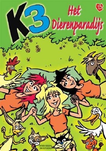 K3 15 - Het dierenparadijs, Softcover, Eerste druk (2007) (Ballon)