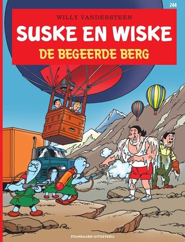 Suske en Wiske 244 - De begeerde berg, Softcover, Vierkleurenreeks - Softcover (Standaard Uitgeverij)