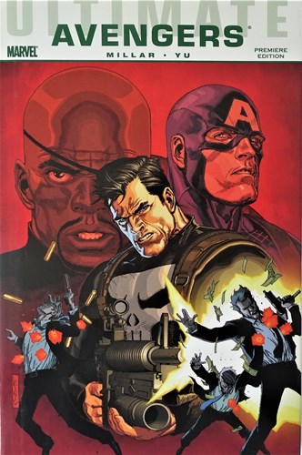 Ultimate Avengers  - Crime and Punishment - Premier Edition, Hc+stofomslag (Marvel)