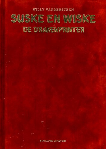 Suske en Wiske 358 - De Drakenprinter, Luxe/Velours, Vierkleurenreeks - Luxe velours (Standaard Uitgeverij)