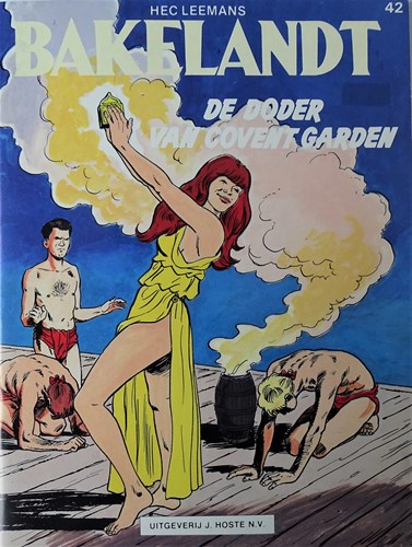 Bakelandt - Hoste Gekleurd 42 - De doder van Covent Garden, Softcover, Eerste druk (1988) (J. Hoste)