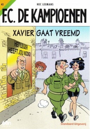 F.C. De Kampioenen 41 - Xavier gaat vreemd , Softcover, Eerste druk (2006) (Standaard Uitgeverij)