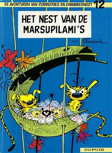 Robbedoes en Kwabbernoot 12 - het nest van de marsupilami's, Softcover (Dupuis)