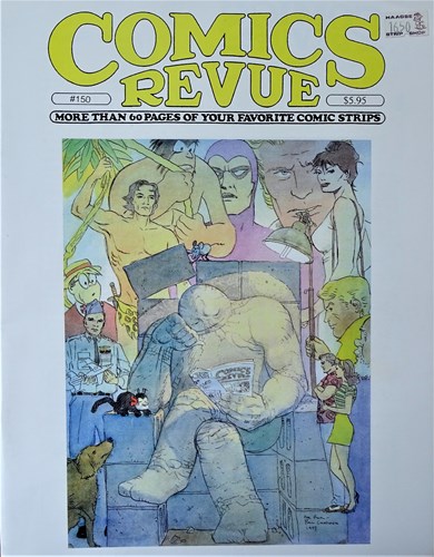 Comics Revue 150 - Tarzan, Softcover (Manuscript press)
