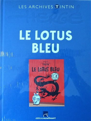 Les archives Tintin  - Le lotus bleu - Atlas, Hardcover (Moulinsart)