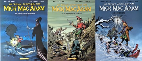 Mick Mac Adam - De nieuwe avonturen van  - Complete reeks van 3 delen, Softcover (Dargaud)