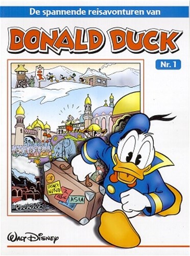 Donald Duck - Grappigste avonturen, de 1 - De spannende reisavonturen van, Softcover, Eerste druk (2003) (Sanoma)