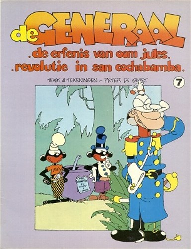 Generaal, de 7 - De erfenis van oom Jules + Revolutie in San Cochab, Softcover, Eerste druk (1981) (Oberon)