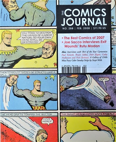 Comics Journal, the 288 - The best comics of 2007, Softcover (Fantagraphics Books)