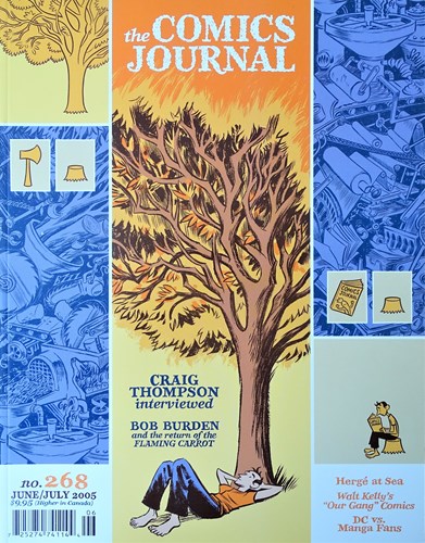 Comics Journal, the 268 - Craig Thompson, Softcover (Fantagraphics books)