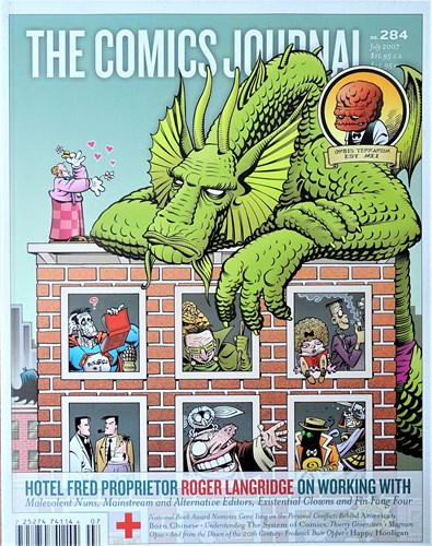Comics Journal, the 284 - Hotel Fred Proprietor, Softcover (Fantagraphics Books)
