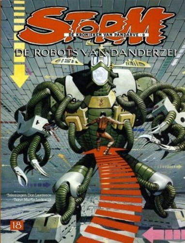 Storm 18 - De robots van Danderzei, Softcover, Eerste druk (1990), Kronieken van Pandarve - Sc (Big Balloon)