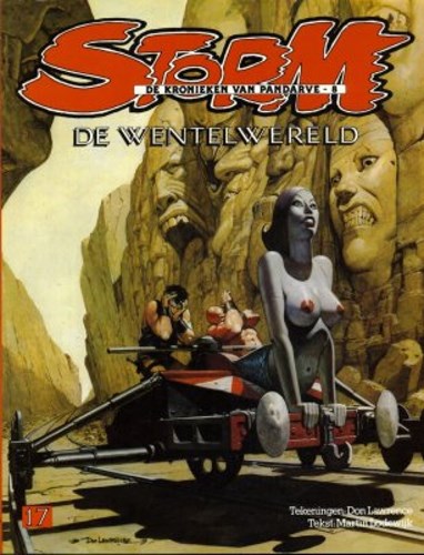 Storm 17 - De wentelwereld, Softcover, Eerste druk (1988), Kronieken van Pandarve, de - Sc (Oberon)