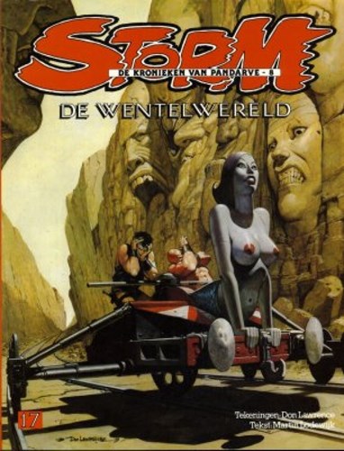 Storm 17 - De wentelwereld, Softcover, Eerste druk (1988), Kronieken van Pandarve - Sc (Oberon)