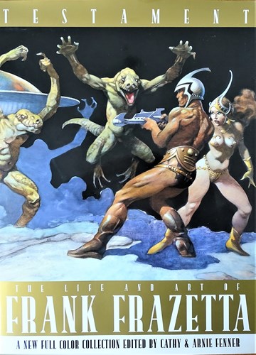 Frank Frazetta - Collectie  - testament, Hc+stofomslag (Underwood)