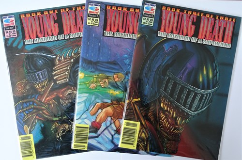 Young Death  - The boyhood of a Superfiend 1-3 compleet, Softcover (Fleetway)