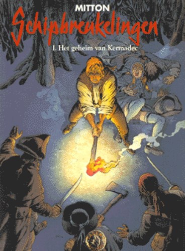 Schipbreukelingen 1 - Het geheim van Kermadec, Softcover, Eerste druk (1997), Schipbreukelingen - SC (Farao / Talent)