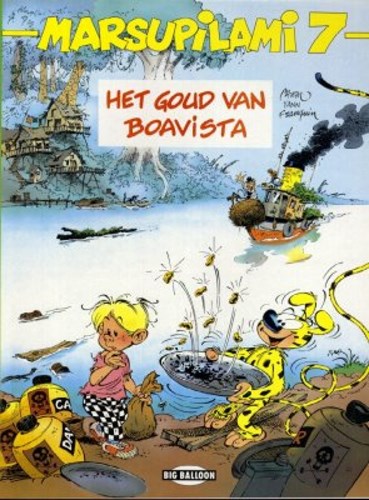 Marsupilami 7 - Het goud van Boavista, Softcover, Eerste druk (1994) (Big Balloon)